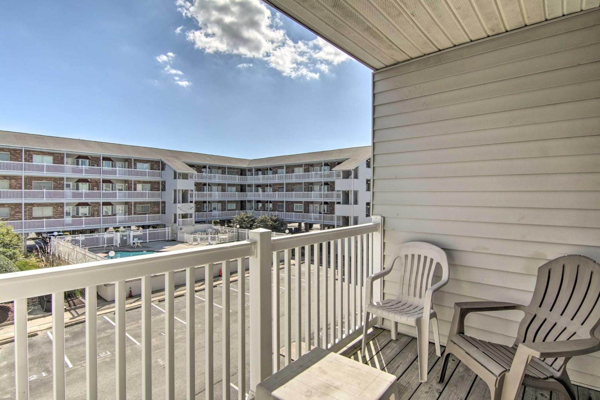Ocean City Condo With Pool - Steps To Beach! Exterior photo